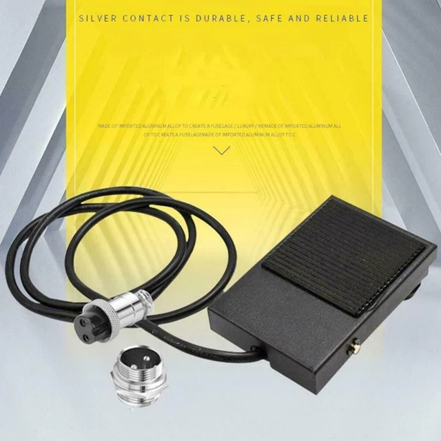 Foot Pedal 2/3-pin Accessories Anti-skid Control Foot Controller Accessories
