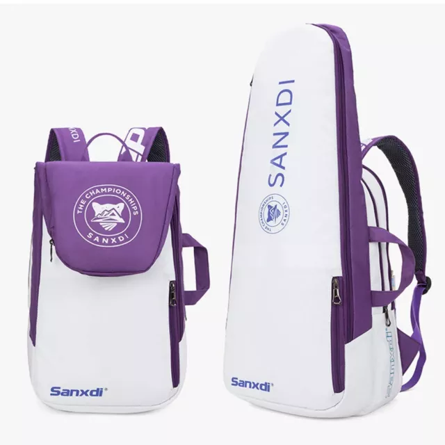 Lightweight and Recyclable Racket Holder Backpack Keep Your Racquets Safe