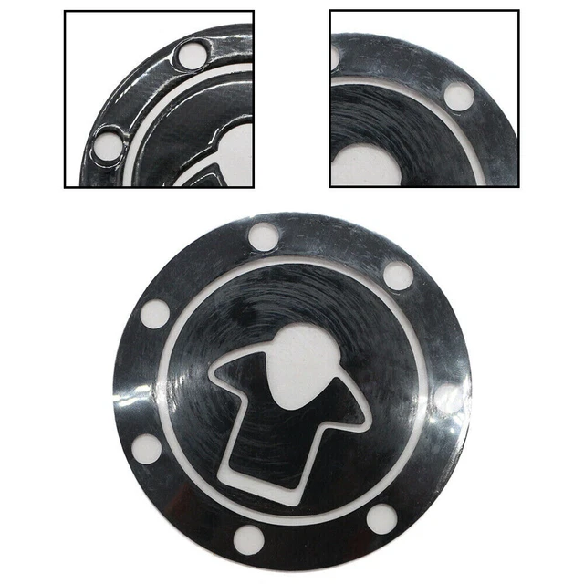 Smooth Tank Gas Cap Pad Filler Cover Sticker Decals Fit For KAWASAKI ZZR400/600