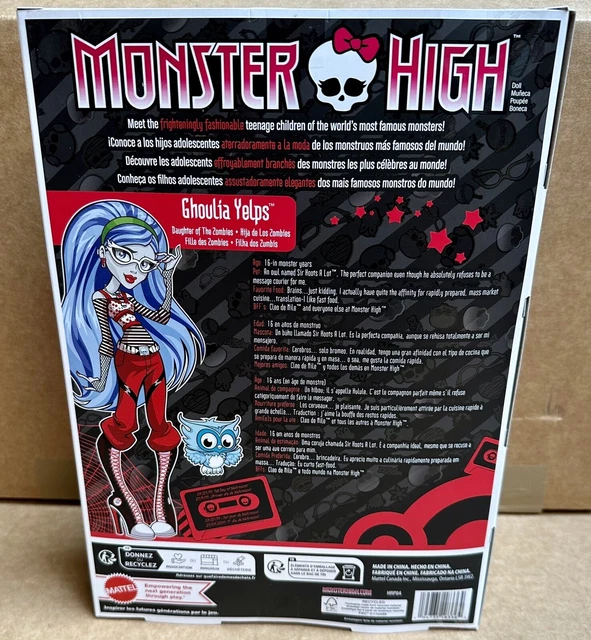 2024 Monster High Ghoulia Yelps Boo-riginal Creeproduction Fashion Doll 2