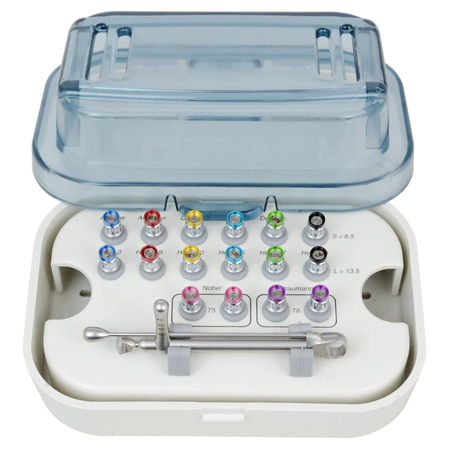 Universal Implant Prosthetic Universal Wrench kit 10-70NCM Ratchet Drivers