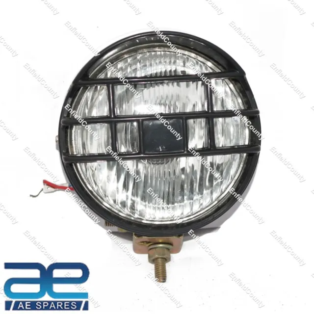 Halogen Fog Lamps 12v Steel Body With Grill For Motorcycle Jeeps Car Tractor AEs