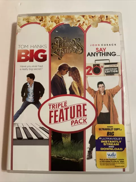 Triple Feature pack: Big, Princess Bride, Say Anything DVD