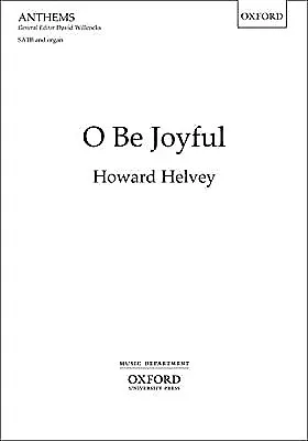 O Be Joyful: Vocal score, , Used; Very Good Book