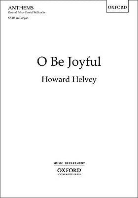 O Be Joyful: Vocal score, , Used; Very Good Book