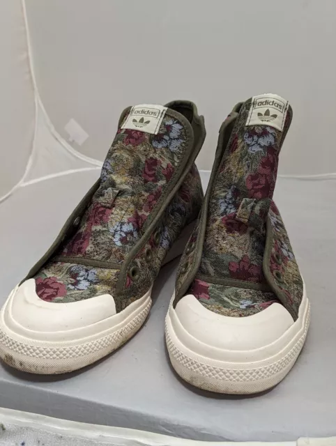 RARE SCARPE ADIDAS Nizza Hi Rf H01144 floreali bianche oliva da uomo taglia 11 5 media EUR 86 53 PicClick IT