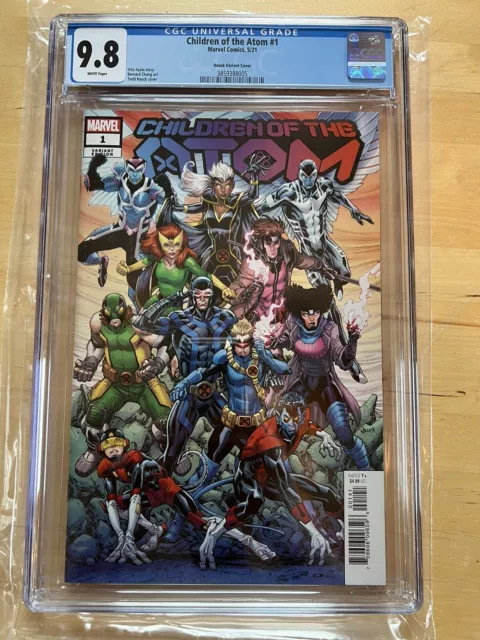 X-MEN Children of the Atom #1 CGC 9.8 Todd Nauck Variant 1st Appearances NM mint