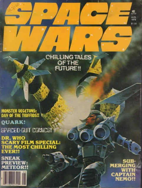 SPACE WARS FEBRUARY 1978 Mars Attacks, Sci-Fi Film Spectacular