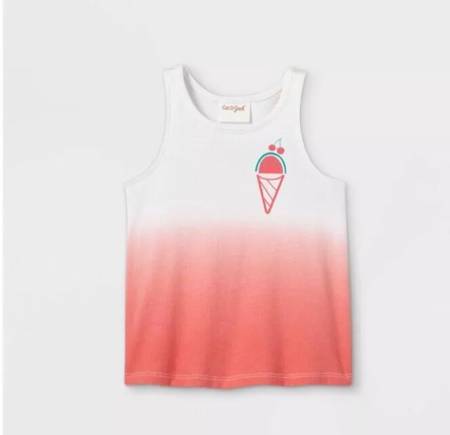 Toodler girls ice cream dip-dye tank top cat&jack