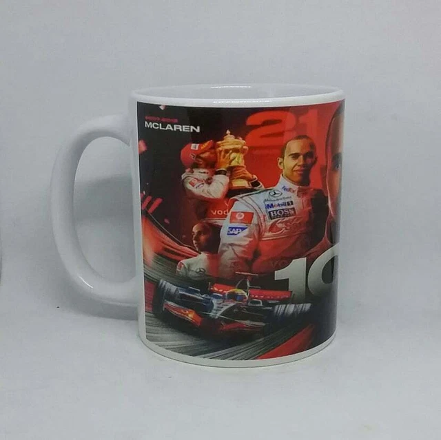 LEWIS HAMILTON FORMULA One Coffee Mug 2024 Calendar F1 F One Grand Prix