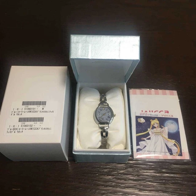 Exclusive Sailor Moon Eternal CITIZEN Wicca Watch Princess Serenity Blue Japan