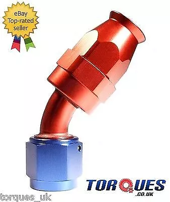 AN -4 (04AN JIC-4) 30 degrés téflon PTFE carburant / huile / PAS / NOS raccord de tuyau