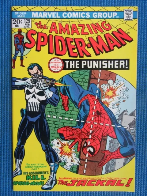 Amazing Spider-Man # 129 - (Nm/Nm+) -1St Appearance Of The Punisher & The Jackal