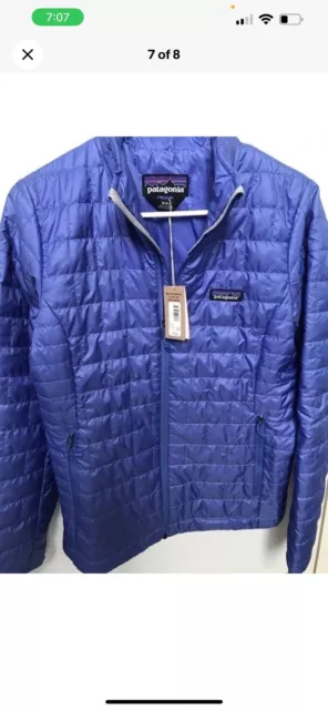 Patagonia Women’s Nano Puff Jacket Cobalt Blue Size Medium