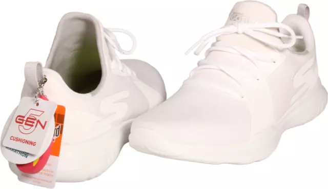Skechers Performance Go Run - Mojo Womens Sneaker White US Size 5.5