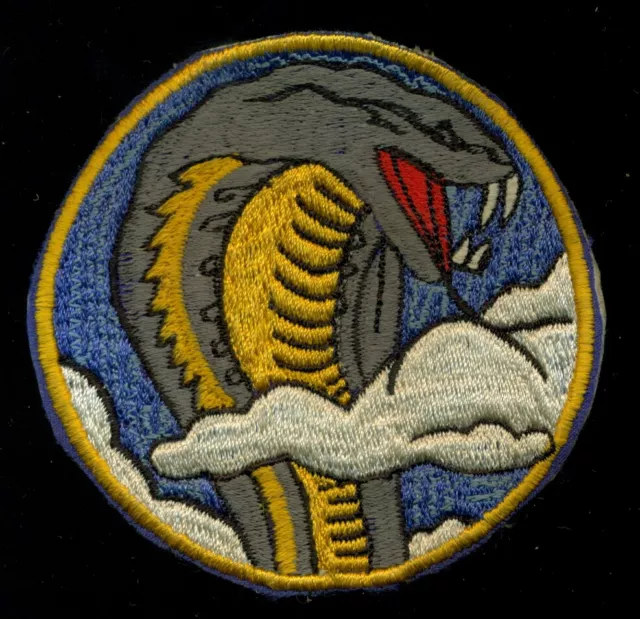 USAF 39th FIS Fighter Interceptor Squadron Cobra Patch CT1