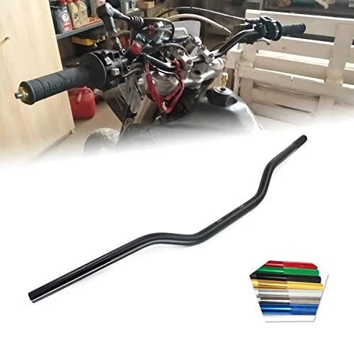 7/8&quote; 22mm Motorcycle Handlebar Cafe Racer Handlebar Universal Low Rise ...
