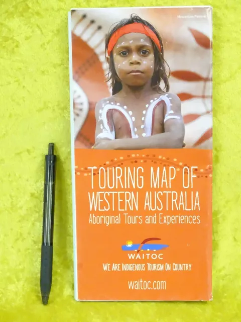 Glovebox Map: TOURING WA Western Australia inc ABORIGINAL TOURS & EXPERIENCES