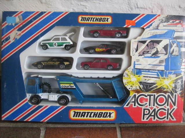 Matchbox transporter vehicle bundle outlet