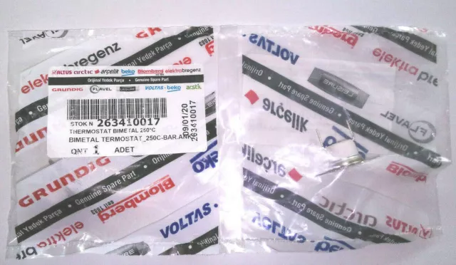263410017 - Thermostat sécurité de four de marque BEKO LEISURE GRUNDIG