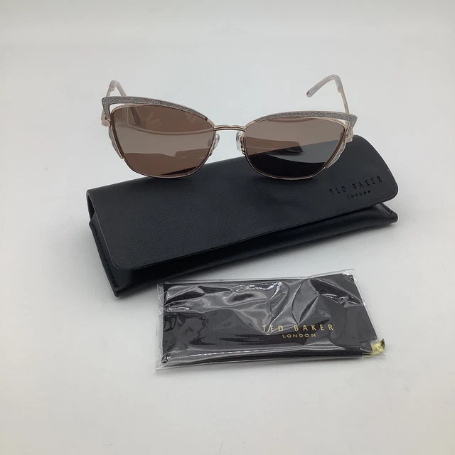 Ted Baker London L188 Womens Rose Gold‎ Cat Eye Sunglasses 57-16-145 New Ted Baker London L188 Womens Rose Gold Cat Eye Sunglasses 57  main image 4
