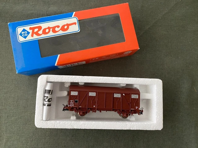 Roco ho 46220 wagon couvert baché fourgon de marchandise, ns hoogovens thomassen / neuf - Collection