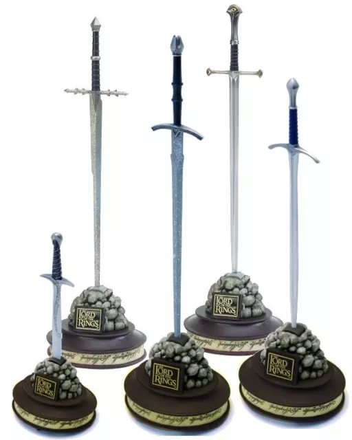 United Cutlery Full set of LOTR Mini Swords including Sting and Glamring