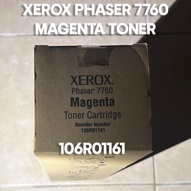Xerox Phaser 7760 High Yield Magenta Toner Cartridge 106R01160
