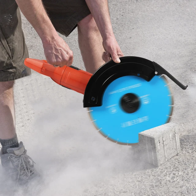 Fresa a fessura elettrica fresa per scanalatura da parete calcestruzzo macchina per affettatrice da parete 350 mm lama