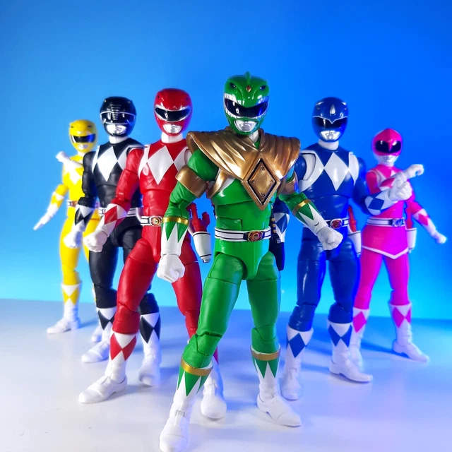 Other Rangers POWER RANGERS LIGHTNING Collection Remastered MMPR whole team All 6 ...