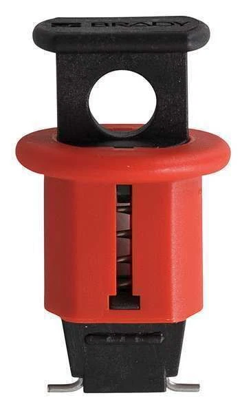 BRADY Breaker Lockout Pin Out Standard, PK6, 90845