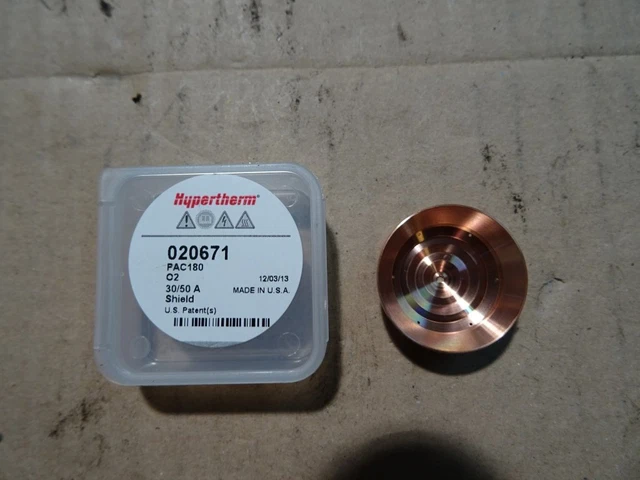 Nozzle Cover 020671 Pac180 30 / 50A Hypertherm Usa! / # 8 M6L 1427