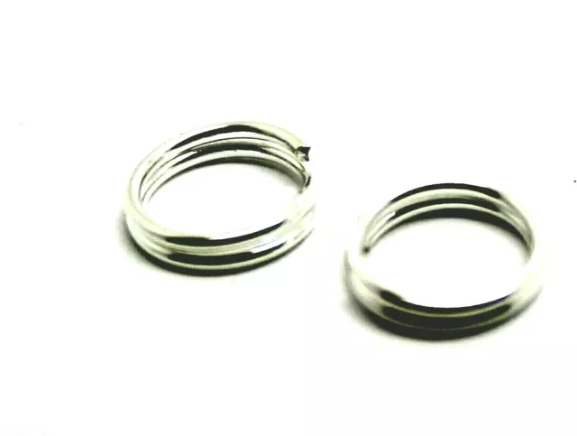 Sterling Silver 92 Split Ring 5mm, 6mm, 7mm or 8mm Sizes 5pcs or 10pc*Free post 2