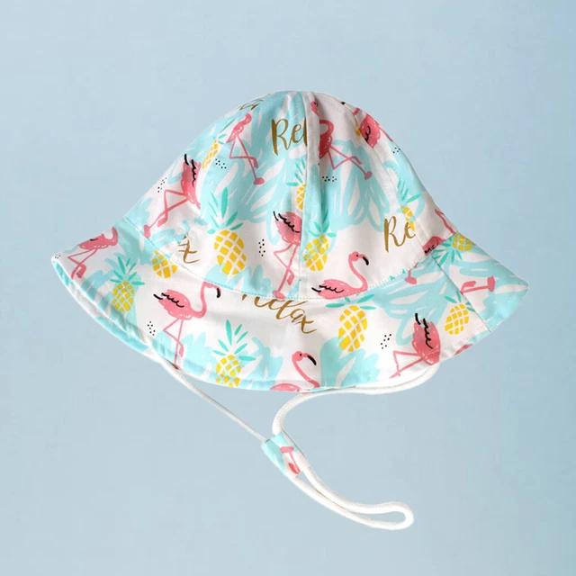Chapeau De Soleil Enfant à Large Bord UPF 50+ — Protection Anti-UV, Réglable Et Pliable, Idéal Plage Et Activités Extérieures