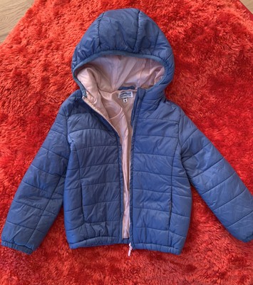 con Zip Chicco Piumino Bimba To Be Chicco 4 Anni Blu Cappuccio 