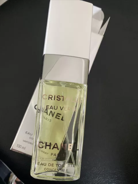 CHANEL CRISTALLE EAU VERTE CONCENTRE EDT 100 ml Sp NEW SEALED SHIP FROM  FRANCE
