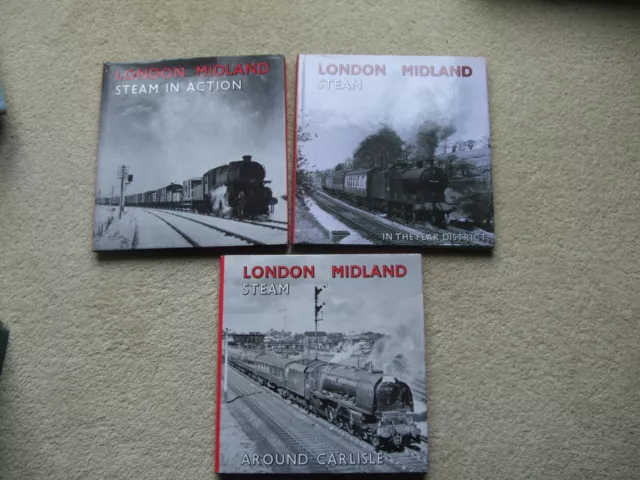 3 London Midland Railway Books