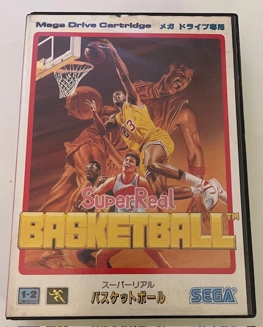Super Real Basketball Complet Boîte Notice Sega Megadrive Pal Euro (Fr