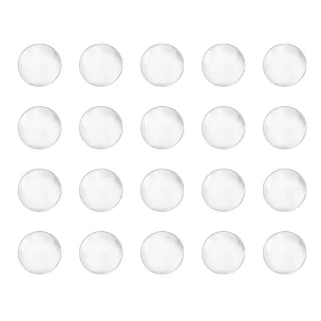 9mm Solid Round Clear Glass Ball Boiling Stones Soda Lime Glass Beads 100pcs