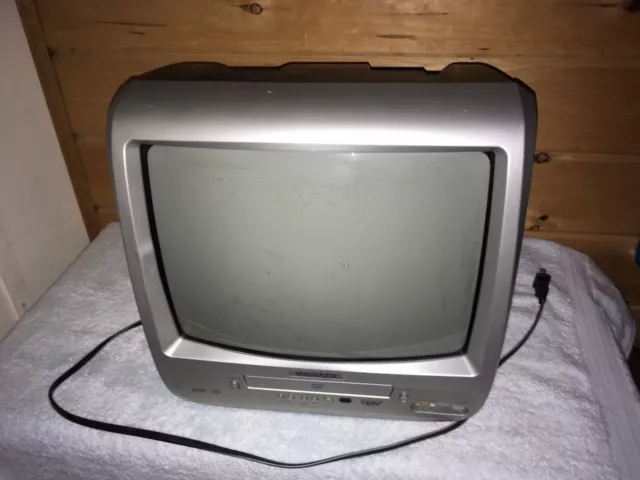 Philips Magnavox HD1305 C121 13 CRT Color Box Television TV for