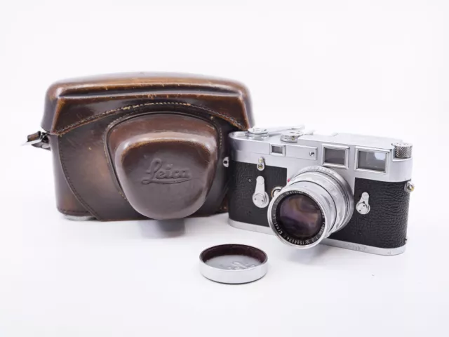 Leica M3 chrom Single Stroke SS - Späte Version - Kit Summicron 5cm 50mm F/2