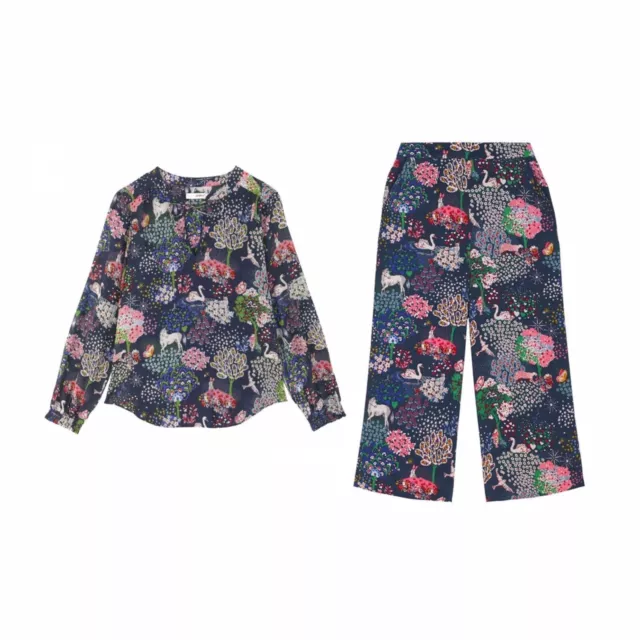 BNWT CATH KIDSTON Fearne Cotton 8 UK Dream Forest Blouse Trousers Outfit Set 85.95 PicClick UK