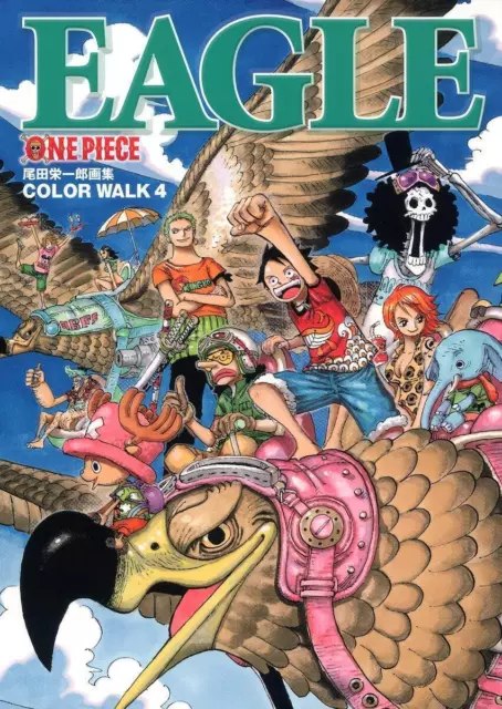 Collection d'illustrations ONE PIECE COLORWALK Vol 4 EAGLE Art Livre...