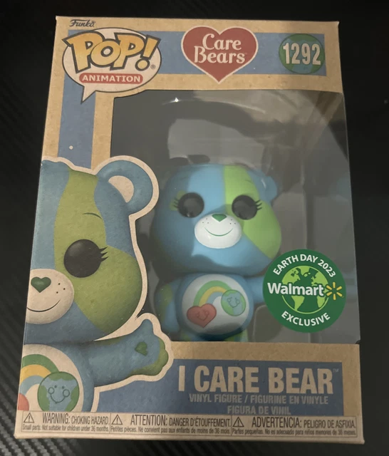 FUNKO POP CARE BEARS I CARE BEAR Earth Day 2023 Walmart Exclusive 1292