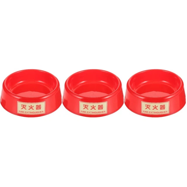 3x base luminosa per estintore supporto estintore luminoso