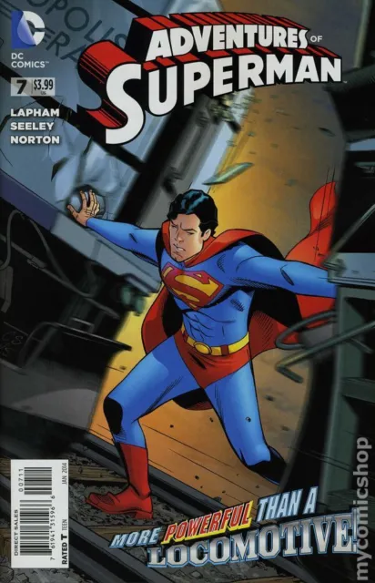 Adventures of Superman 2nd Series #7 FN 2014 Stock Image