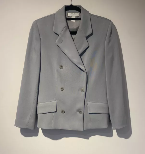 Calvin Klein Collection Women’s Gray Jacket size 6