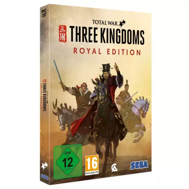 Total War Three Kingdoms Royal Edition inkl Erweiterung Eight Princes PC NEU&OVP