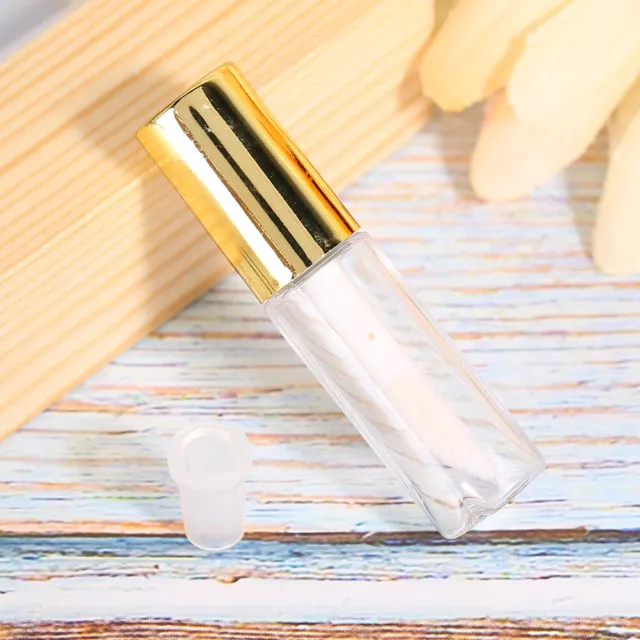 45 piezas mini tubos de brillo labial vacíos rellenables de 1,2 ml contenedor de botella de lápiz labial H BE