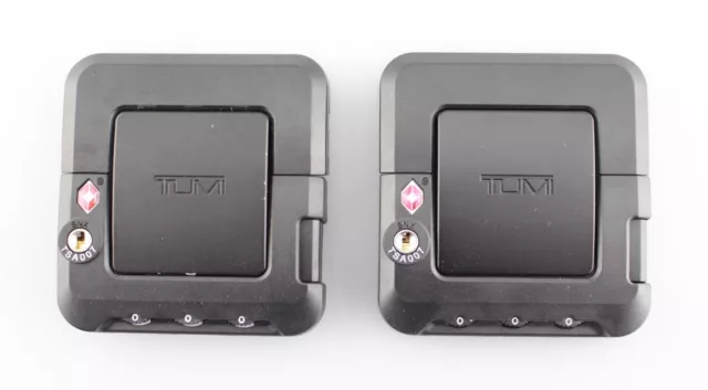 TUMI '19 Degree' Black Combination TSA Luggage Locks (2 Piece)
